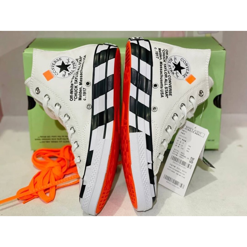 Converse X Off White All Star Chuck Taylor (size36-44)