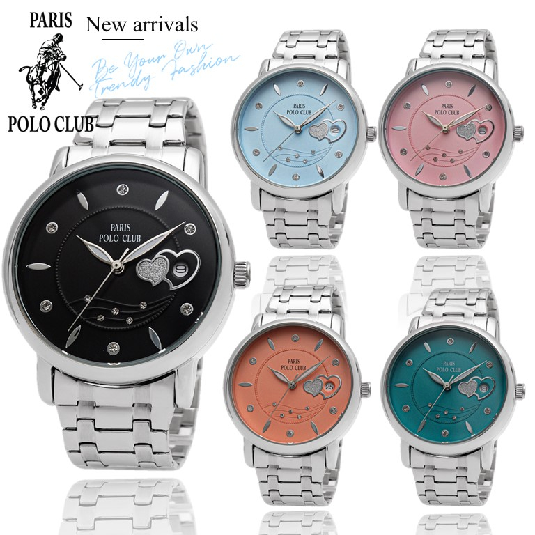 นาฬิกาข้อมือผู้หญิง Paris Polo Club รุ่น PPC-220537L