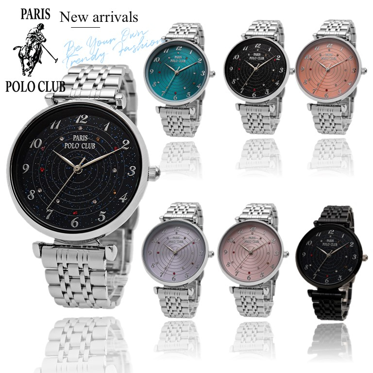 นาฬิกาข้อมือผู้หญิง Paris Polo Club รุ่น PPC-220603L