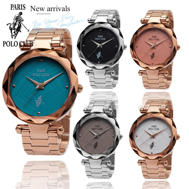 นาฬิกาข้อมือผู้หญิง Paris Polo Club รุ่น PPC-220617L