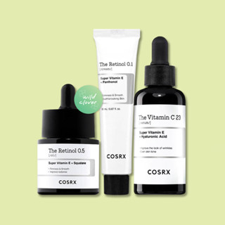 🍀 COSRX : แท้พร้อมส่ง the retinol 0.1 cream, the retinol 0.5 oil, the vitamin c 23 serum 20ml