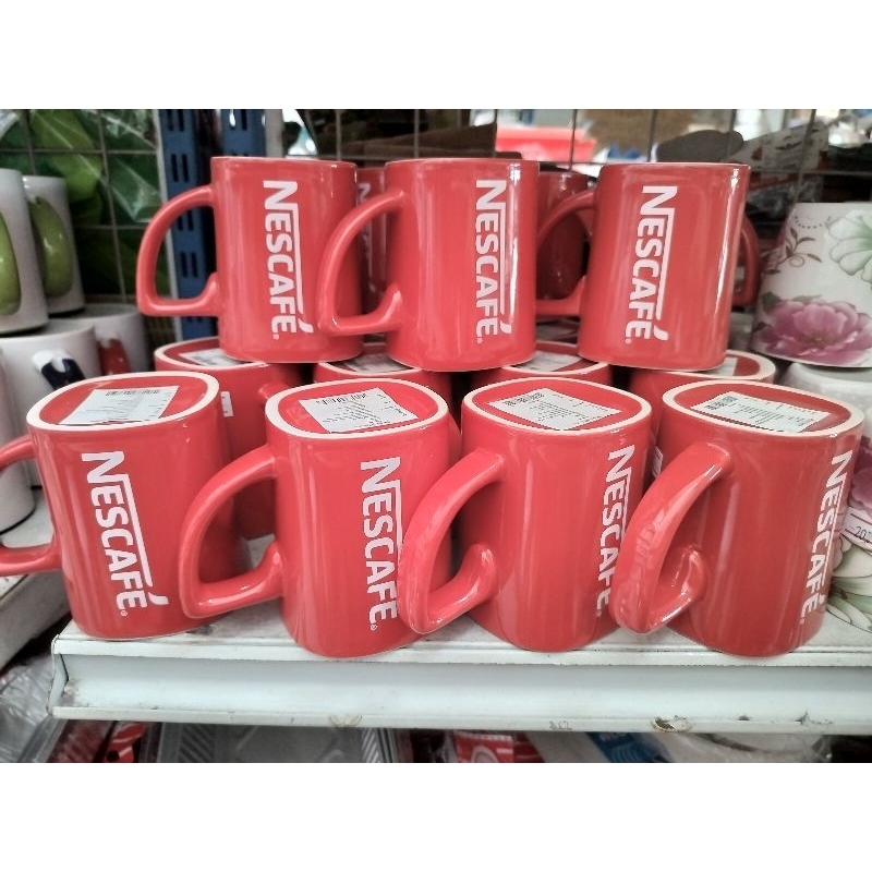 แก้วเนสกาแฟใส่เครื่องดื่มร้อนเย็น(พร้อมส่ง)