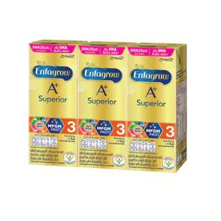[1 แพ็ค​ 3​ กล่อง] นมEnfagrow A+ Superior สูตร 3 (หมดอายุ 30/11/2026)