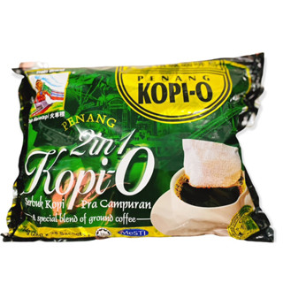 กาแฟดำ Kopio ปีนัง สูตรหวานน้อย 28ซอง