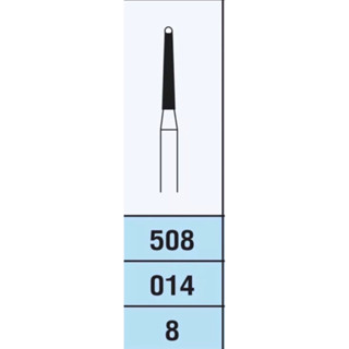 [ ยี่ห้อ Vertex ] หัวกรอเพชร Diamond FG Safe Tip 508 #014