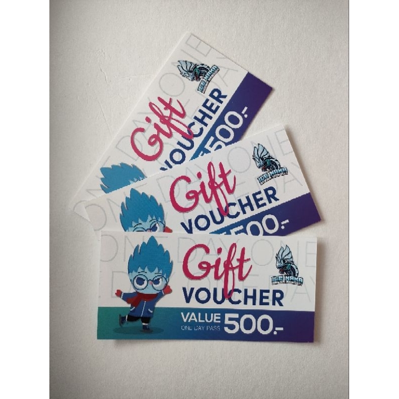Gift Voucher ไอซ์สเก็ต เหมาๆ 1 วัน 📌ศูนย์การค้า ZPELL @ FUTURE PARK
