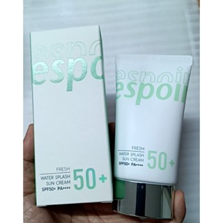 ครีมกันแดด Espoir Fresh Water Splash Sun Cream SPF50+ PA++++ ขนาด 60 ml