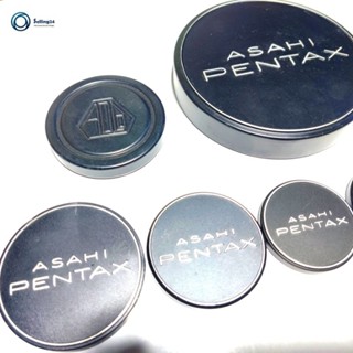 ฝาปิดหน้าเลนส์ Asahi Pentax -ขนาด 49mm -ขนาด 58mm 72mm 128mm Vintage แบบโลหะ แท้ Original Asahi Pentax front and M42