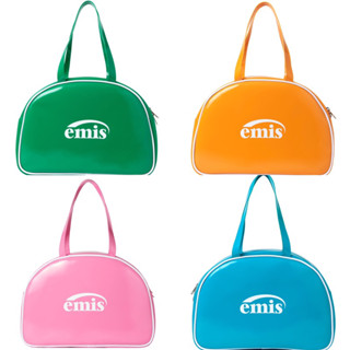 #พรีออเดอร์เกาหลี 🇰🇷   EMIS ENAMEL ROUND HALF BAG สินค้าแท้