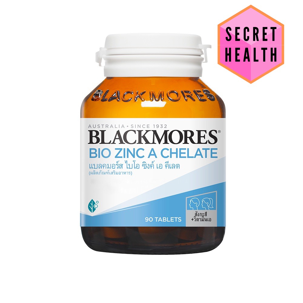 Blackmores แบลคมอร์ส Bio Zinc A Chelate ไบโอ ซิงค์ เอ คี เลต
