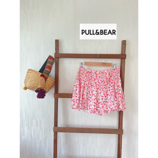 Pull&amp; Bear x cotton กระโปรง size S ของใหม่ เอว 28-30 สม็อค สะโพก 40 ยาว 14 • Code : 200(3)