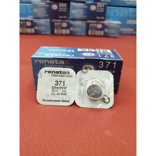 ถ่านกระดุมแท้ Renata sr920SW 371 Swiss Made แท้ล้านเปอร์เซ็น ส่งเร็วติดจรวด (แพ็ค1ก้อน) ใช้ถ่านรุ่นไหนดูในคลิปเลยครับ