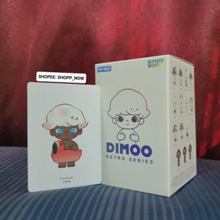 Dimoo retro series น้อง Flamingo แกะกล่องเช็คการ์ดเฉยๆ เเต่ยังไม่แกะซีลจ้า น้องน่ารักมากๆ มารับน้องไปครอบครองได้เลย🦩♥️