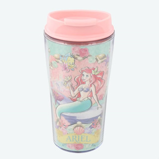 แก้ว Tumbler ลาย Ariel (Little Mermaid) จาก Tokyo Disney Resort ขนาด 17 x 8 ซม. ความจุ 360 ml