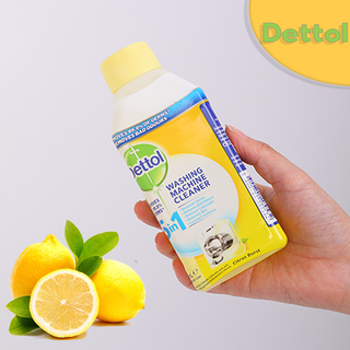 เดทตอล(Dettol) น้ำยาล้างเครื่องซักผ้า กำจัดเชื้อโรคในถังซัก น้ำยาล้างถังเครื่องซักผ้า 250 มล.