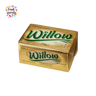 [Bestbefore -26Jul2023] Willow Spread 77% Vegetable Fat Butter with Buttermilk 250g. วิลโลว์สเปรดเนยไขมันพืชผสมบัตเตอร์ม