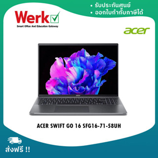 NOTEBOOK ACER SWIFT GO 16 SFG16-71-58UH/i5-13500H(NX.KFGST.002) 16G512GUMAW11GY