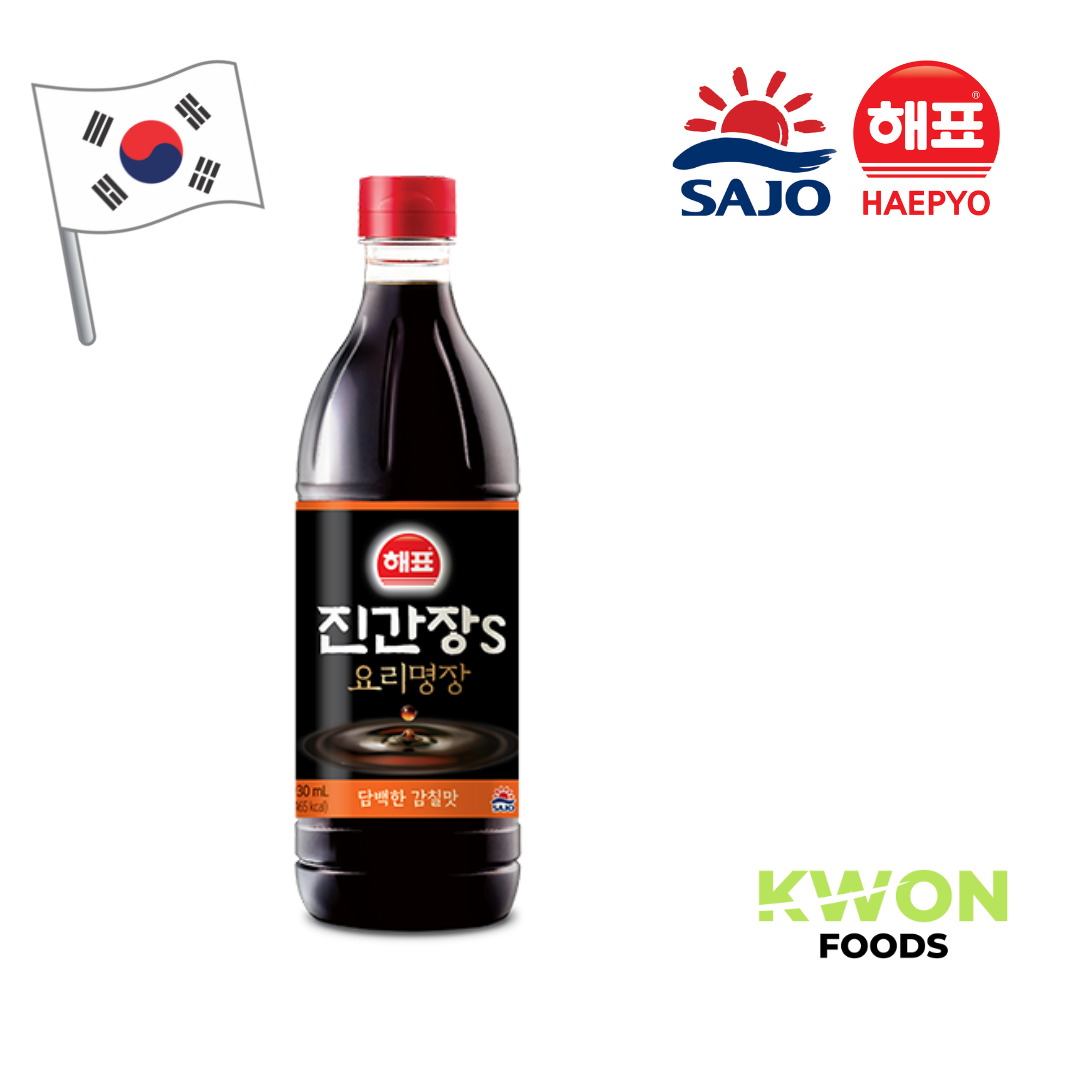 ซอสถั่วเหลือง จินกันจัง 930ml (ตราซาโจ เฮพโย) /สำหรับเมนูตุ๋น ผัด ปรุงรสต่างๆ