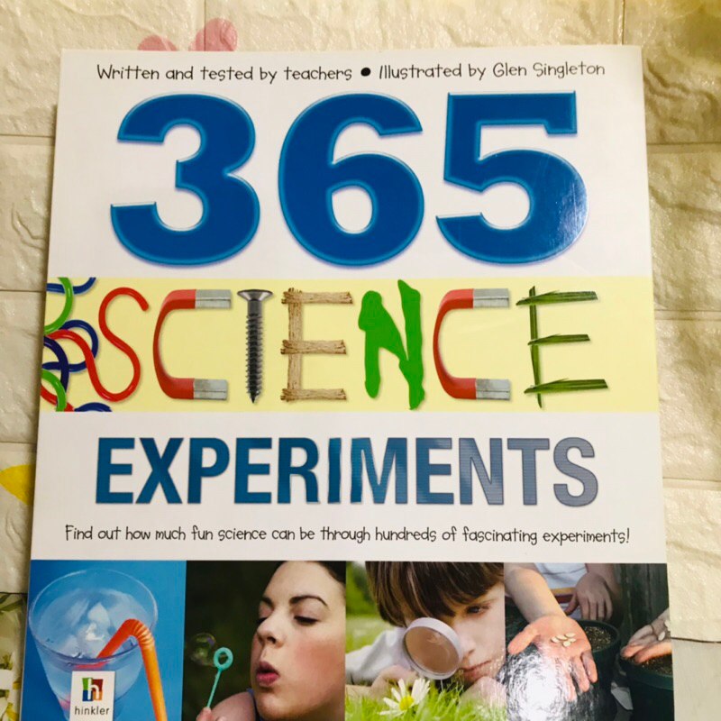 365 SCIENCE EXPERIMENTS  ปกแฟ้มมือสอง-af1