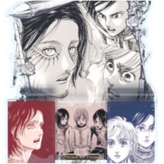 Attack on Titan 1 Year Anniversary Flower Series สแตน Battle of Mankind เอเรน อาร์มิน มิคาสะ