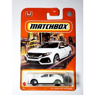 matchbox  2017 HONDA CIVIC HATCHBACK