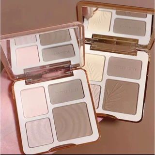 N320 Sweet Mint พาเลทคอนทัวร์ ไฮไลท์จมูก เนื้อฝุ่น กันน้ำ ติดทน