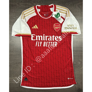 เสื้อฟุตบอล เกรด player Arsenal Home อาเซน่อล เหย้า 2023/24