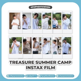 [พร้อมส่ง] Treasure 2021 photocard, SUMMER CAMP INSTAX FILM VOLUME 1