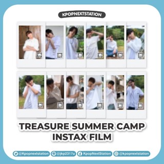 [พร้อมส่ง] Treasure 2021 photocard, SUMMER CAMP INSTAX FILM VOLUME 1