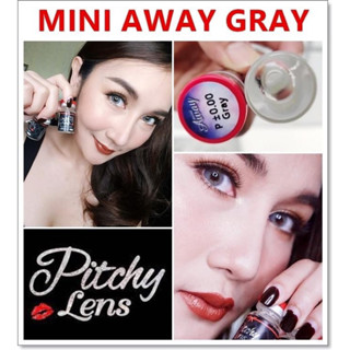 Mini away gray พร้อมส่งค่าสายตา (Pitchylens)