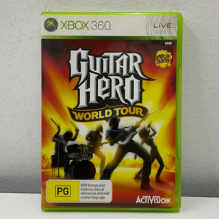 แผ่นแท้ [Xbox 360] [English] Guitar Hero World Tour (Zone 4 Australia/PAL)