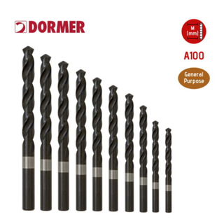 ดอกสว่าน "DORMER" A100  #1.1-2.8mm