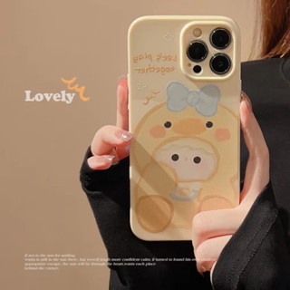 💕พร้อมส่ง💕iPhone 14 13 12 11 Pro Max เคส for เคสไอโฟน11 น่ารัก บางเบาพกพาง่าย การ์ตูน ซิลิก้าเจล Case