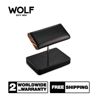 ขาตั้งนาฬิกา WOLF1834 รุ่น ROADSTER DOUBLE STATIC WATCH STAND (BLACK)