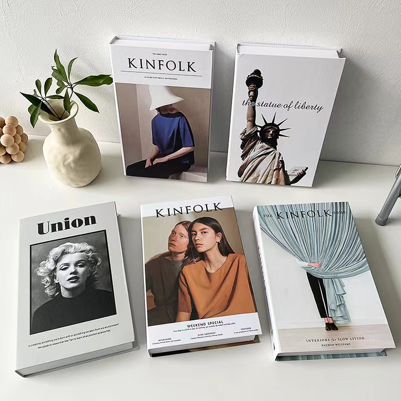 OurHome [หนังสือปลอม] Home decoration พร๊อพถ่ายรูป พร๊อพแต่งห้อง หนังสือปลอม แต่งห้อง ของแต่งบ้าน Photo props Fake book