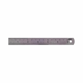 ไม้บรรทัดสแตนเลส (Steel Rules(ECONOMIC TYPE)) INSIZE รุ่น 7110-150 ขนาด 150mm/6" ค่าความแม่นยำ ±0.18mm (**สินค้าใหม่**)