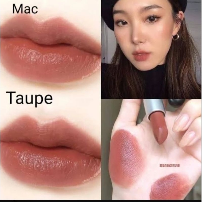 ✅แท้100% Mac Matte Lipstick ✅ ไซส์ขาย ✅สี616 #Taupe  ลิปสติกเนื้อแมท
