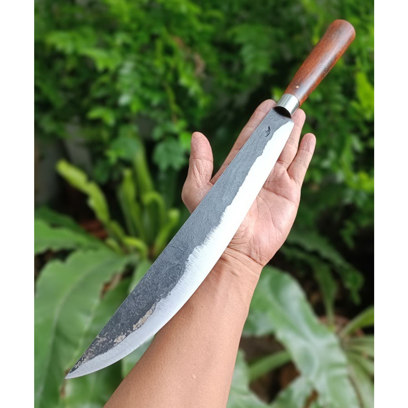 มีดลาบ มาเชเต้ Machete มีดปลายหว้าย ดาบสั้น มีดแคมป์ มีดเหน็บ อีเหน็บ มีดควาญ มีดเดินป่า ใบ 12” ตีร้