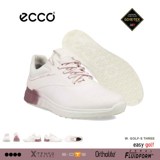 ECCO  S  THREE  WOMEN  ECCO GOLF GOLF SHOES รองเท้ากอล์ฟผู้หญิง รองเท้ากีฬาหญิง SS23