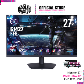 Cooler Master Monitor GM27-FFS 27" FHD 165Hz ultra-IPS Monitor(EK) (CMI-GM27-FFS-EK) จอมอนิเตอร์ จอคอม