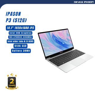 IPASON P3 (512G) /14.1" รับประกัน 2 ปี โดย Devas IPASON