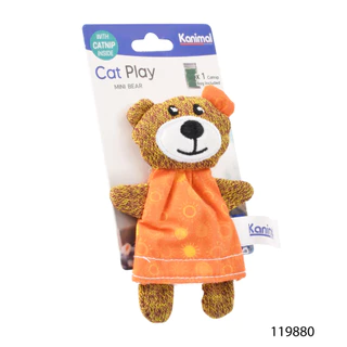 Kanimal Cat Toy ของเล่นแมว ของเล่นตุ๊กตา ยัดไส้ Catnip กัญชาแมว สำหรับแมวทุกสายพันธุ์ ขนาด 7.5x13.5 ซม.