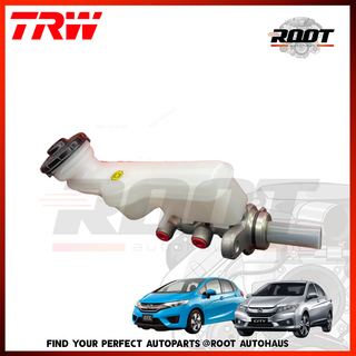 TRW แม่ปั๊มเบรค HONDA JAZZ GK1.5L, CITY1.5L G.6 GM6 ปี 15-20 MT M12 3/4" เบอร์ PMD919