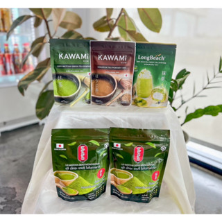 คาวามิ มัทฉะ, คาวามิ ผงโฮจิฉะ, ลองบีช ผงมัทฉะ 100G - KHAMWAN BAKERY STORE