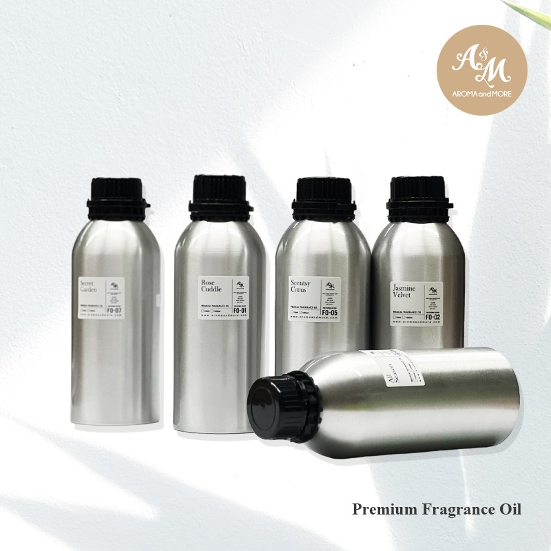 Aroma&More  06-09 Fragrance Oil Pack B -น้ำหอมสังเคราะห์พรีเมี่ยม กลิ่นหอมเป็นเอกลักณ์ 4 กลิ่น  ขนาด