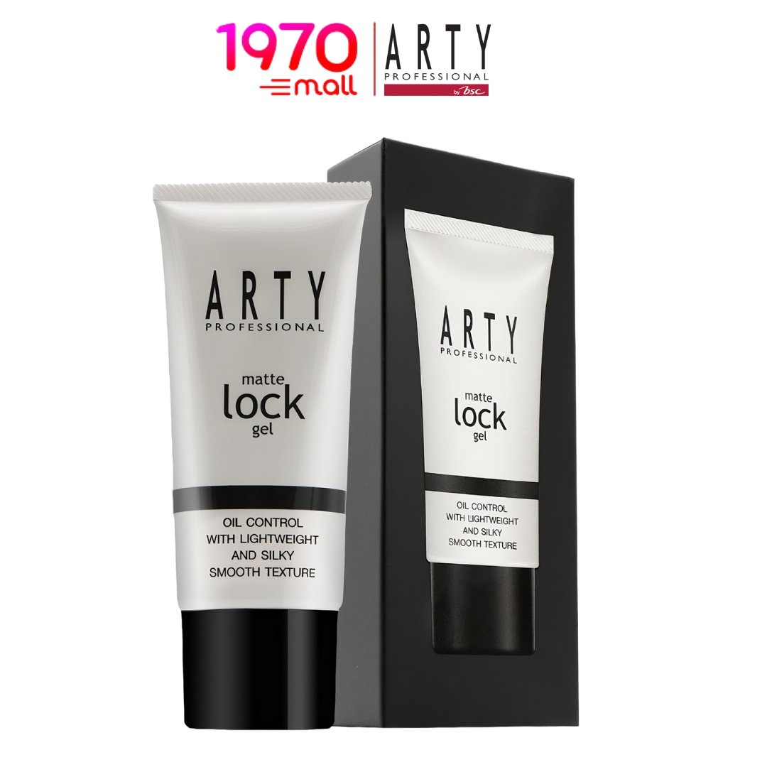 Arty Professional Matte Lock Gel 20g. เจลควบคุมความมัน ใช้เป็นเมคอัพตัวแรกหลังลงครีมกันแดด