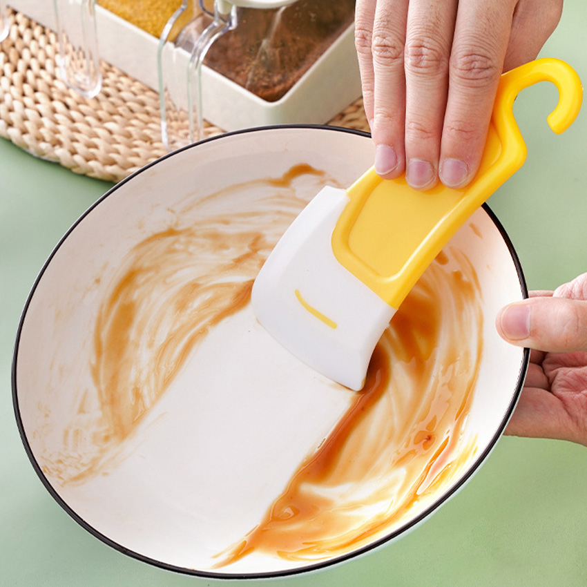 Megahouse ไม้พายซิลิโคน ไม้ปาดทำความสะอาด ที่ทาแยม ทาเนย ที่ปาด No.Y1474