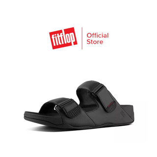 FITFLOPS GOGH MOC รองเท้าแตะแบบสวมผู้ชาย รุ่น L05-001 สี Black