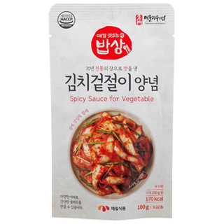 [ของแท้] 김치겉절이양념 Maeil Spicy Sauce for Vegetable (ซอสทำกิมจิ) 100g