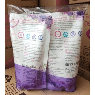 Essence เอสเซ้นส์น้ำยาซักผ้า แบบถุงขนาด400ml x3ถุงซักได้ทั้งมือและเครื่องฝาบน มีให้เลือก3กลิ่น(แพคเก็จเปลี่ยนใหม่แล้ว)